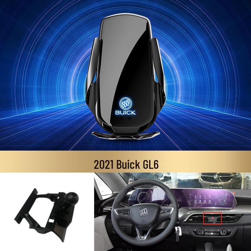 Buick Envision S, Excelle, Encore GX, Regal, Velite 6 Wireless Car Charger & Navigation Dock, 15W