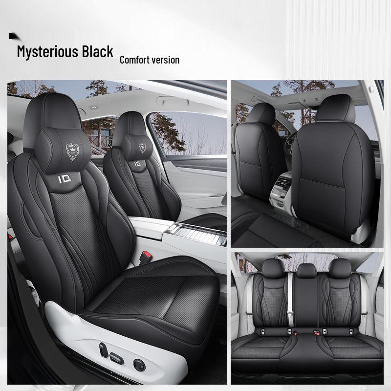 2024 VW ID.7 First Edition Leather Seat Covers - All-Season, Full Surround Design