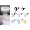 Reliable ABS Button Bathroom Toilet Lid Button Replacement Simple Installations