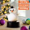 Christmas Snowman Toy Can Sing And Learn To Talk. Tumbler To Coax Children To Jump And The Snowman.
