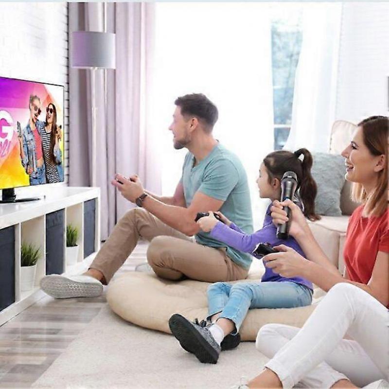 PS5 Wireless Microphone, Game Console Microphone, with Switch Compatible with Nintedno Switch PS5 PS4/wii U Game Wireless Microphone