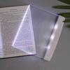 Reading Light Lightweight Portable Clear LED Book Full Page Light Durable Study Lamp Board for Home School