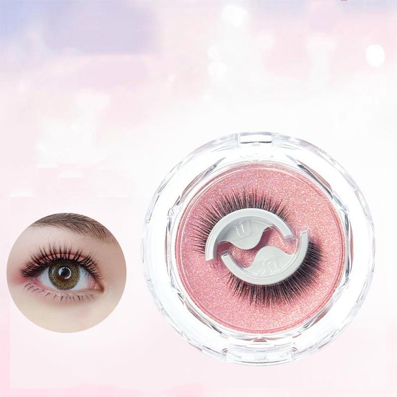 3D Mink Self-Adhesive False Eyelashes - Glue-Free, Easy 3-Second Application, Reusable