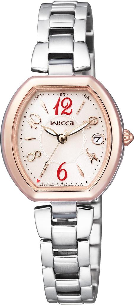 CITIZEN Watch Wicca Solar Tech Radio Watch Happy Diary Simple Adjust [Citizen] KL0-731-91 Women's