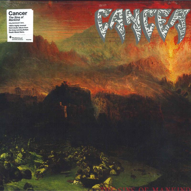 

LP Record CANCER - The Sins Of Mankind VILELP845 Peaceville 2021 US Rock