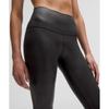 Lululemon Align  High Rise Ribbed Pant 25   Shine Radiate Foil Print Black