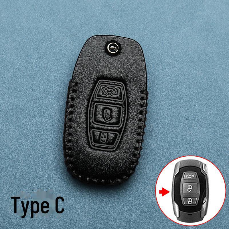 BYD Car Remote Key Cover for Gaishi, G6, Speed, Rui G5, Qin, S6/S7, Tang, F3/F0, Song, and Song Max Models