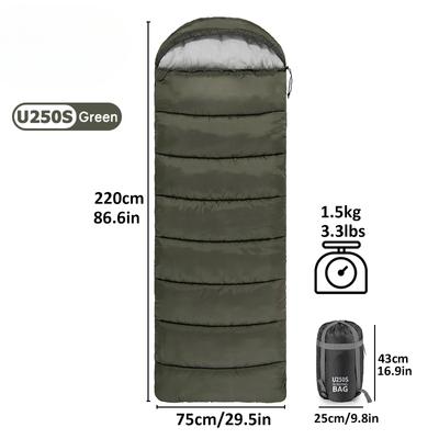 Sleeping Bag Ultra Light Cotton Winter Sleeping Bag Lightweight Waterproof Sleeping Bag Outdoor Camping Sleeping Bag