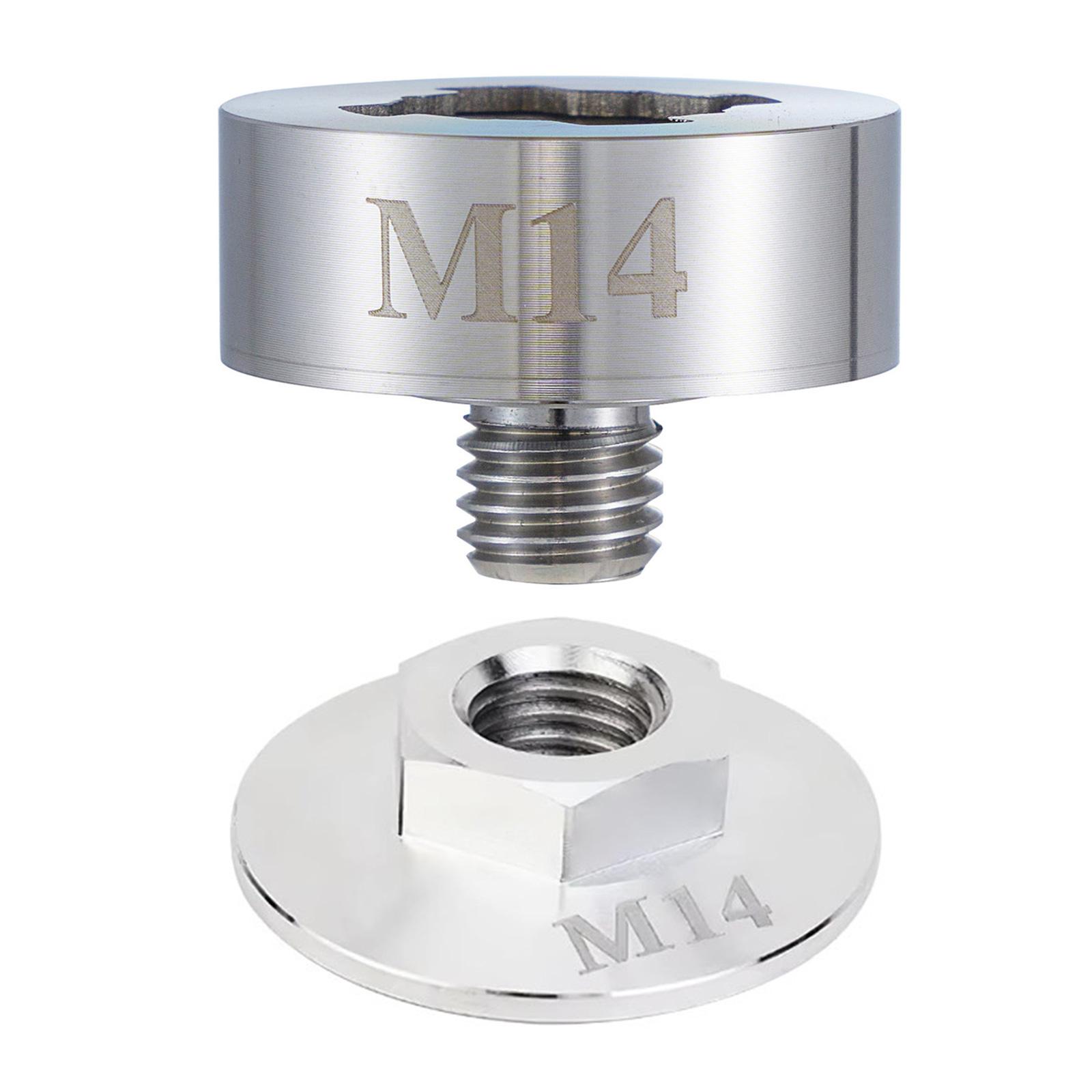 

Набор адаптеров для болгарки M14 Стальные оправки со стопорной гайкой для быстросъемных механизмов X-Lock