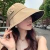 Summer Sun Protection Hat With Large Brim And Breathable Fabric For Women Outdoors