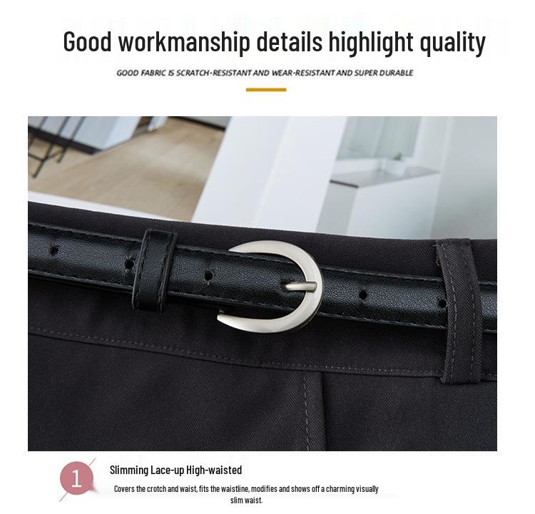 Irregular Split A-line Midi Skirt - Women's 2026 Spring High Waist Hip-hugging Fashion.