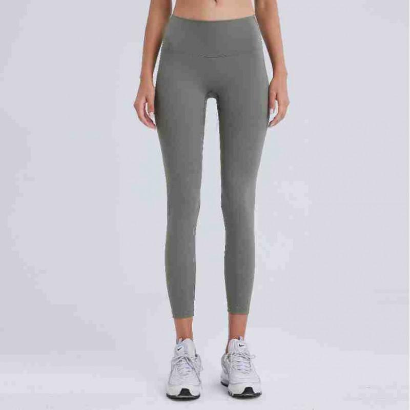 High-Waisted Yoga Leggings Women Slimming Ultra-Thin Breathable Stretch Workout Pants Running Gym Fitness