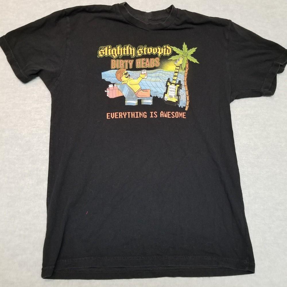 Slightly Stoopid Dirty Heads Tour 2015 T-Shirt Cotton Unisex S-5XL BO982 Unisex T-Shirt XXL