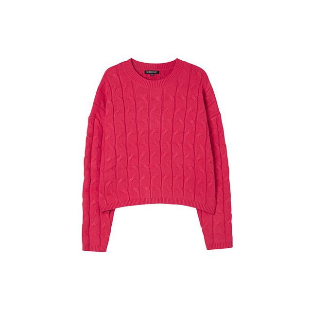 LAP Modified Cable Knit Pullover Aq4Kha83