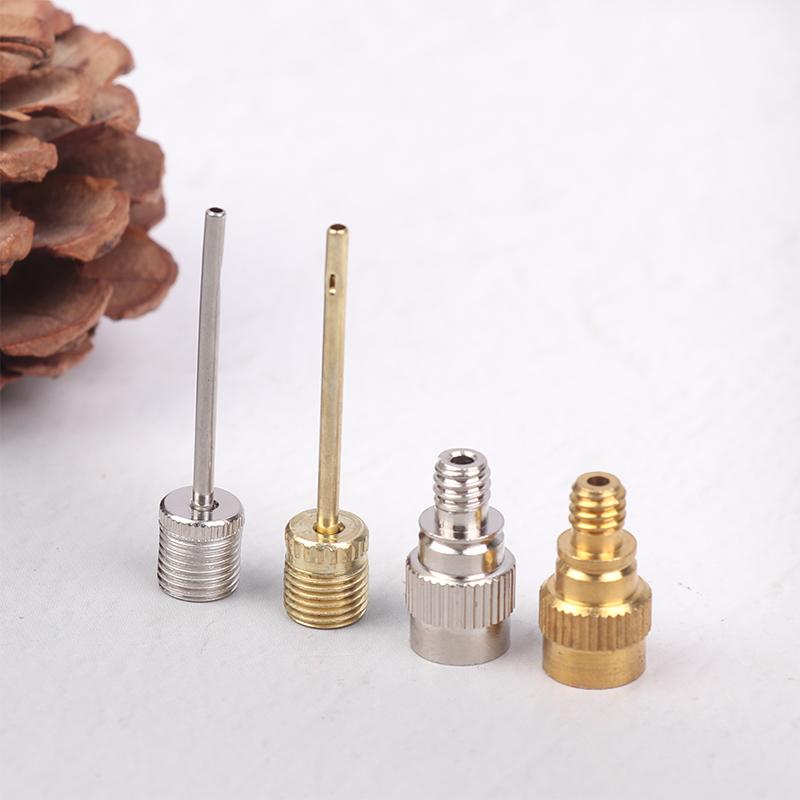 4Pcs/Set Bicycles Wheel Tire Transfer Valve Adapter Brass Valve Nozzle Adapter Road & Mtb Tire Pump Nozzle Connectors Set