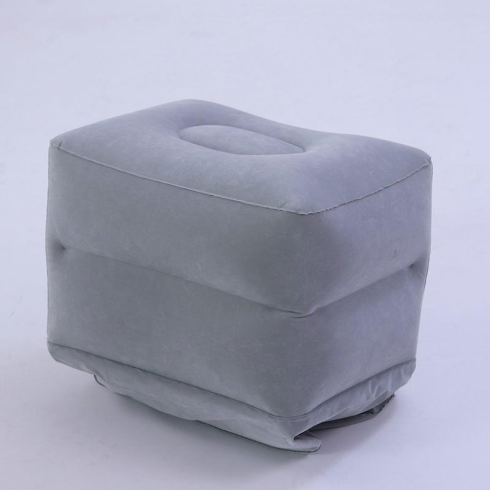 Inflatable Foot Rest Pillow Travel Foot Rest Kids Travel Pillow for Car Train Home  Inflatable Foot Rest Pillow
