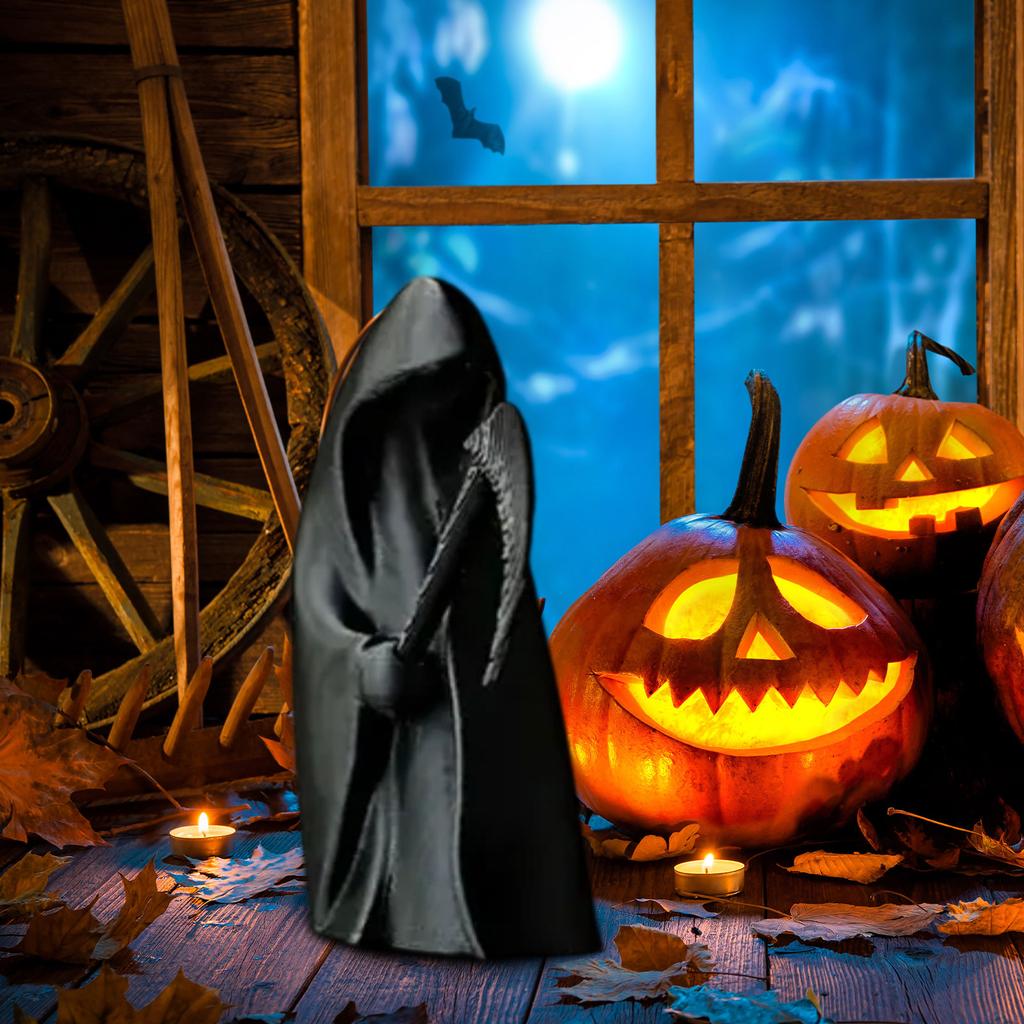 Hunting Death And Scythe Halloween Costume 3D Printing
