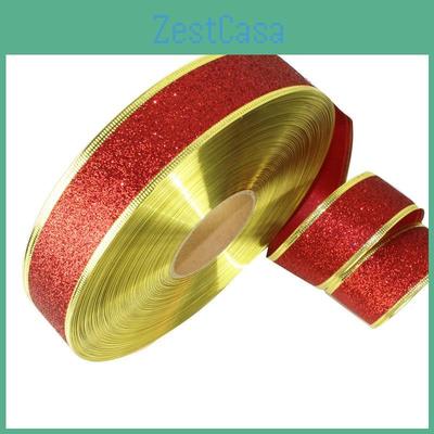 Stunning 3.8cm Premium Quality Christmas Ribbon For Exquisite Holiday Gift Presentation