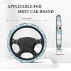 Asamike Steering Wheel Cover for Cars, Light Automobiles, Steering Cover, For Birds, Stretchable, Universal