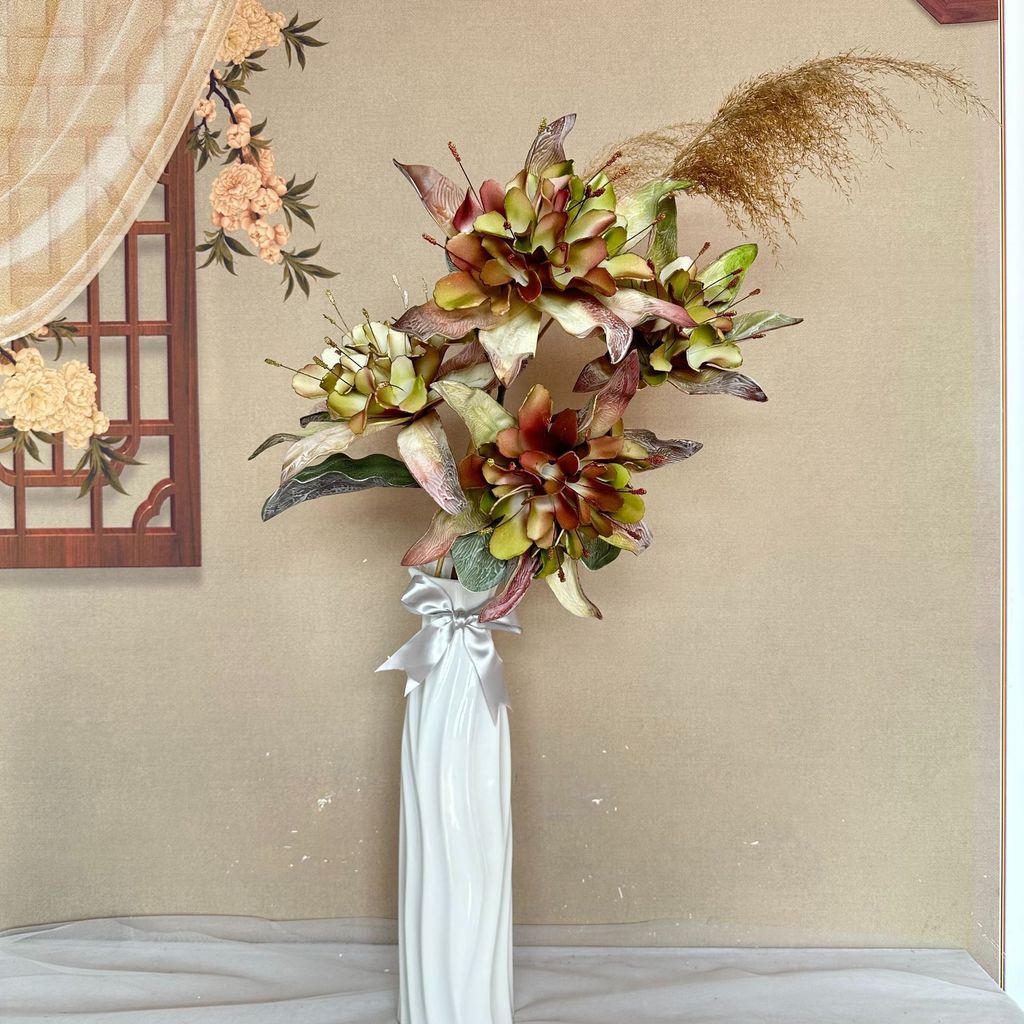 Fiori Artificiali per Arredamento Casa in Materiale Espanso per Styling del Soggiorno e dell'Ingresso