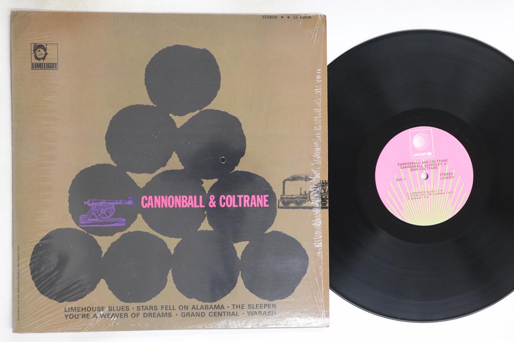 LP Record CANNONBALL ADDERLEY, JOHN COLTRANE - Cannonball & Coltrane LS86009 LIMELIGHT 1979 US Jazz Used