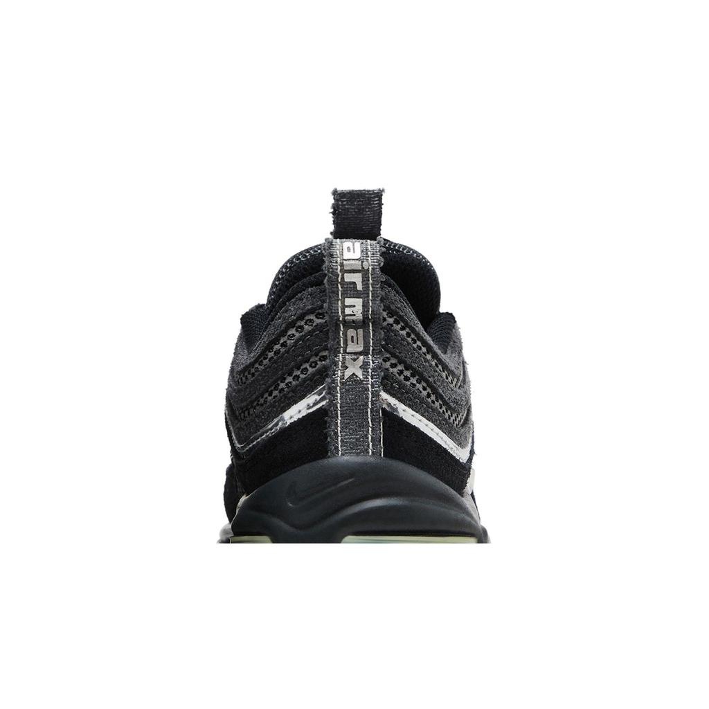 Nike Womens Air Max 97 'Black Chrome' (women's sizes) Black / Metallic Silver / Anthracite Casual Shoes FD4613 001
