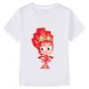 The Fixies Cartoon 100%Cotton T-shirts Funny Cat Family Comfortable Tee-shirt Kawaii Children Short Sleeve Breathable Tshirts