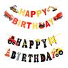 Bagger LKW Bau Party Teller Becher Geschirr Happy Birthday Party Deko Kinder Mitgebsel Jungen Geburtstag Babyparty Zubehör
