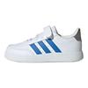 adidas Breaknet 2.0 Cómodos Antideslizantes Duraderos Zapatos de Skate de Caña Baja para Niños Zapatilla para Niños Blanco JI0963