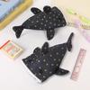 Creative Cute Shark Star Pencil Bag Large Capacity Multi-Functional Stationery Storage Bag