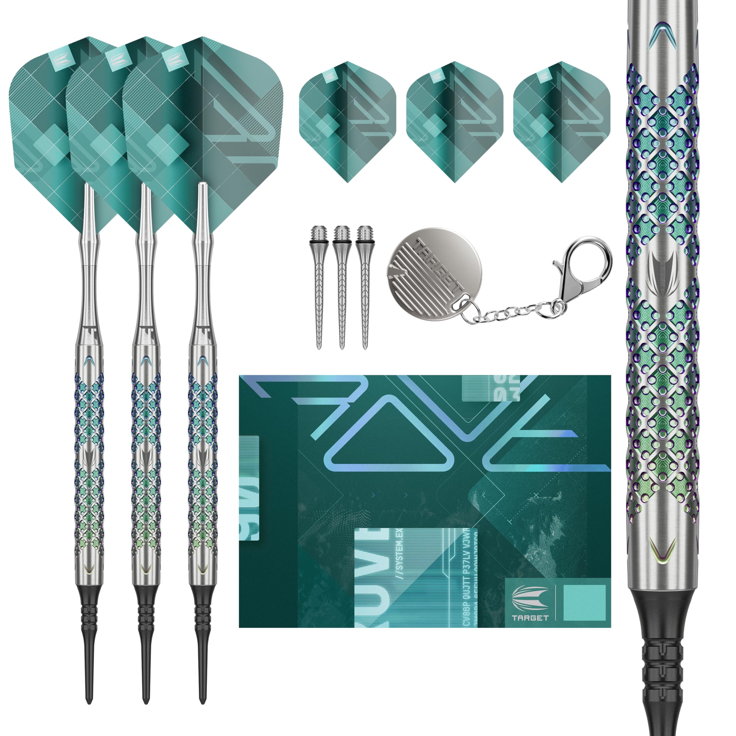 

TARGET ROVE 10 20G SOFT TIP (Robe Soft Tip Darts)