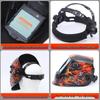 Skull Flame True Color Welding Helmet with Extra Large Viewing Window