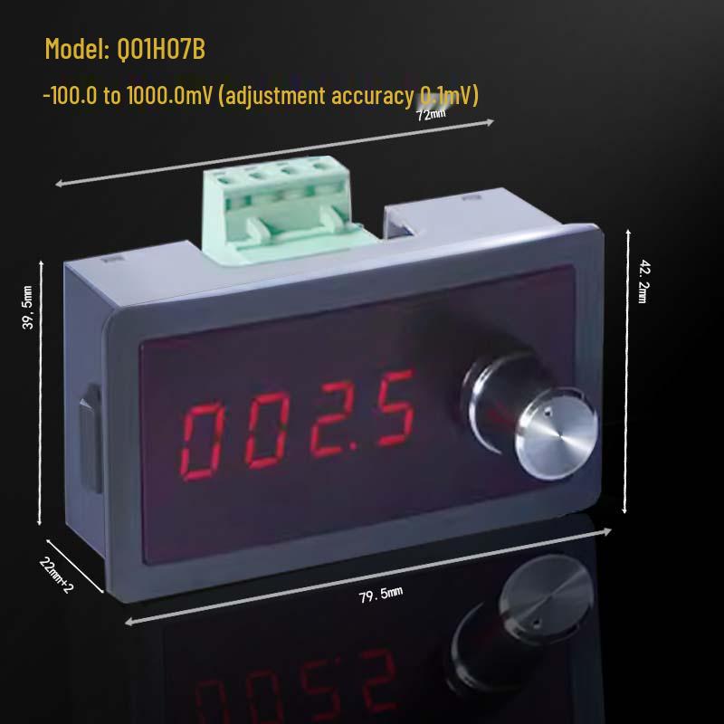 High-Precision Voltage Signal Generator & Thermocouple Temperature Controller Q01H07