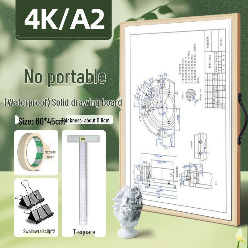 A1/A2/A3 Solid Drawing & Handwriting Board for Designers - Free Shipping