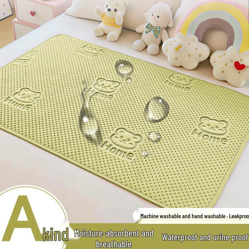 Waterproof Baby Mattress Pad - Washable, Stain-Proof, and Overnight Diaper Protection
