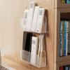 Klarer Kunststoff-Fernbedienungshalter Für Wandmontage Aufbewahrungs-Organizer Leicht Zu Reinigen Multifunktionale Box