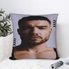 Poszewka na poduszkę z nadrukiem L-Liam Payne Piosenkarz Poszewka na poduszkę do sofy kanapy łóżka salonu Nowoczesne poszewki na poduszki
