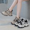 Platform leather shoes women's autumn new fashion versatile sports trendy shoes