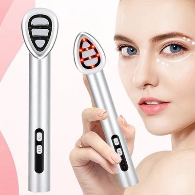 Masajeador de ojos con fotones LED, instrumento de masaje ocular con vibración de calor, arrugas, círculo oscuro, estiramiento de la piel, compresa caliente, masajeador de ojos