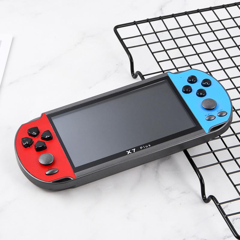 Portable Retro Gaming Console X7plus 5.1 Inch Vintage Handheld Game System