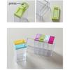 Salt and pepper shaker spice box plastic for storing spices 1 set - Random
