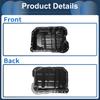 UXCELL 1 Pc No.2151025050 Engine Oil Pan for Hyundai Santa Fe 2019-2020 Iron Black