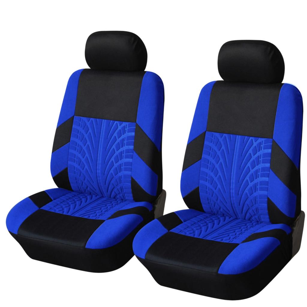 Universal Car Seat Covers of 2 Front Breathable Easy Fits Light and Standard and Rear Universal Fit Set of 2 Front (Set Seats), Mesh, Stretchy,