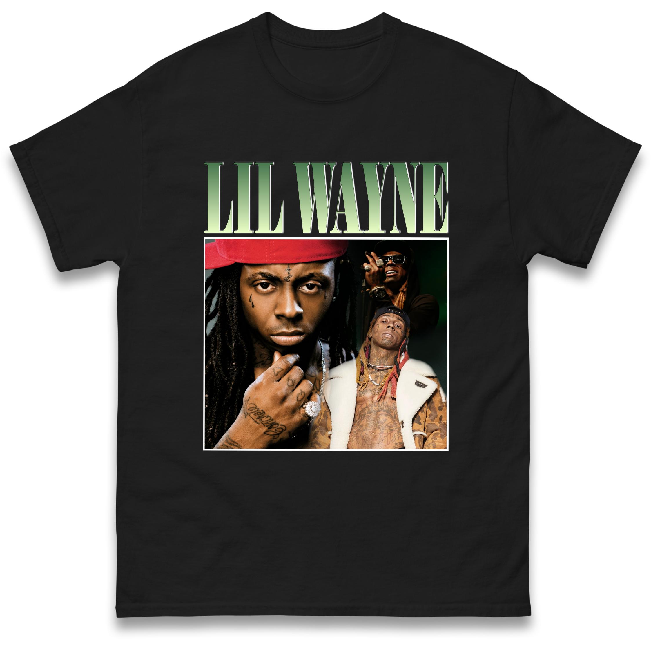 Lil Wayne T-Shirt Tshirt Mens Womens Tops Unisex Tees 100% Cotton S