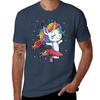 Ballet Dancer Unicorn T Shirt Kids Girls Rainbow Ballerina Gifts Party Unisex Unisex Tshirt Regular Fit Plain Tee Shirt