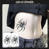 Spider Herbal Temporary Tattoo, Waterproof Long-Lasting Half Sleeve, Juice Tattoo for Men Women, Non-Permanent