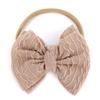 Baby Girls Bowknot Headband Elastic Princess Nylon Hair Bands Hair Accessories