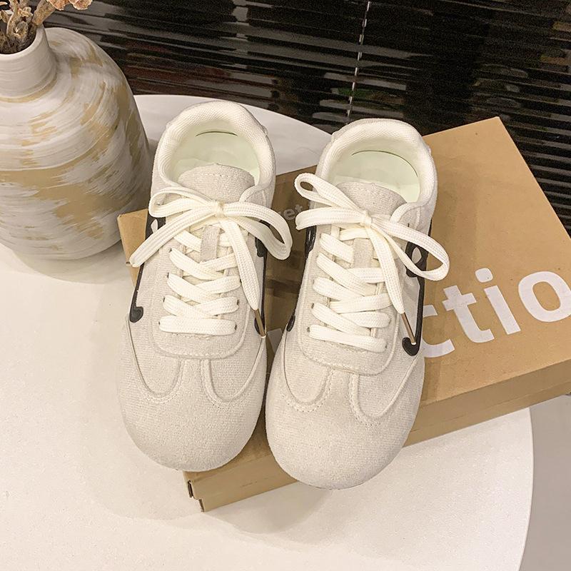 Dexun shoes women's 2025 new popular spring and summer versatile super fire Forrest Gump shoes soft sole running retro casual sports shoes