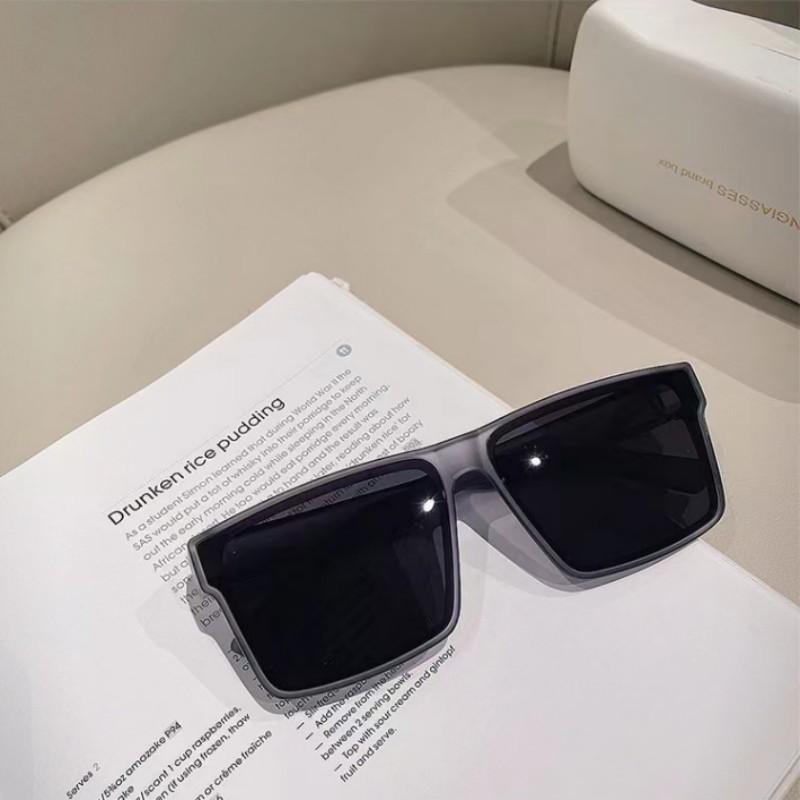 New Large Frame Square Sunglasses Women's Designer Fashion Sun Glasses Summer Trend Lady Eyewear UV400 Oculos De Sol