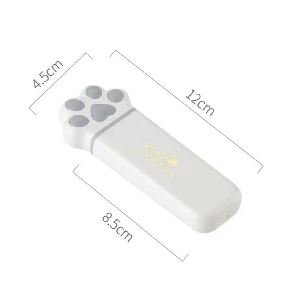 Mini Cat Claw Medicine Storage Box Portable Travel Daily 3Grids Pill Cases Pill Dispenser Box Fish Oils Store Small Items
